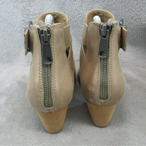 Vionic Shoes Womens Size 7 Rory Brown Leather Ankle Boots - Picture 5 of 11